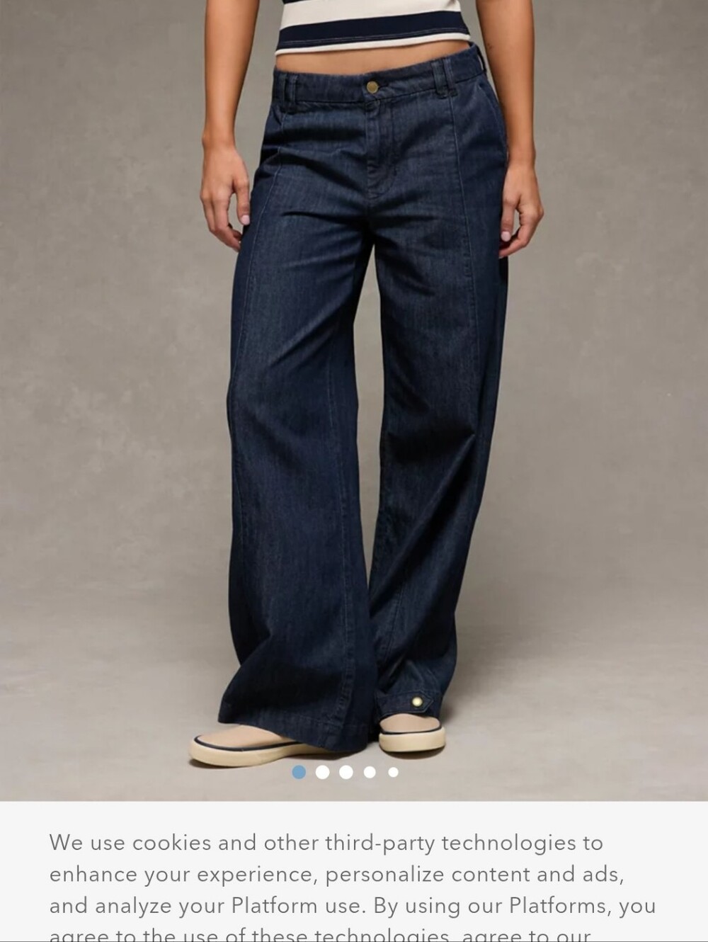 Baggy Wide Leg Trouser